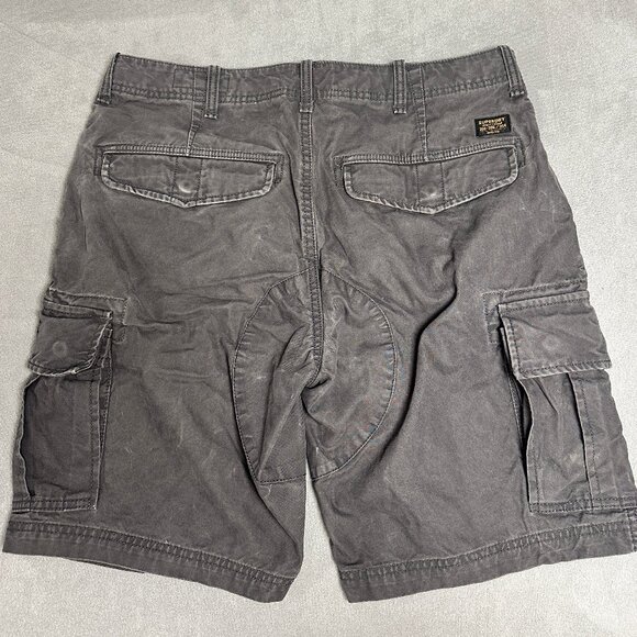Superdry - Men's Heavy Cargo Shorts Sz 34 - Picture 5 of 8